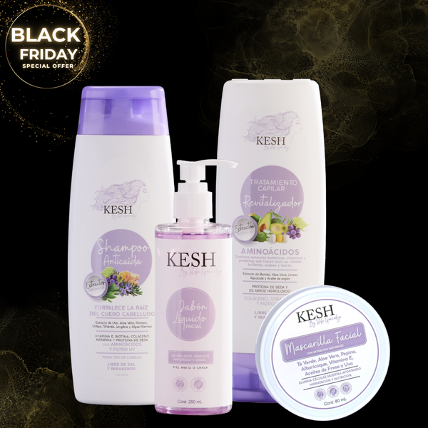 KESH Mix – Cuidado del cabello y piel juntos Black Friday